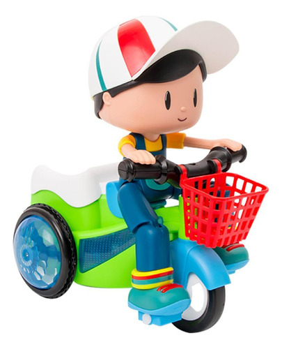 Boneco Brinquedo Bicicleta Infantil Risadas Garantidas