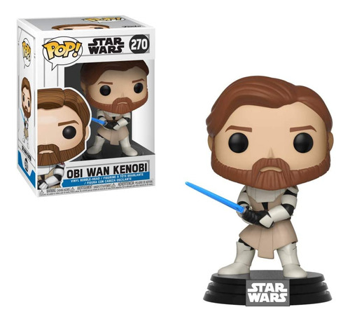 Funko Pop Star Wars: Clone Wars - Obi Wan Kenobi Figura Cole