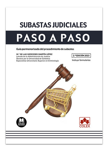 Paso A Paso. Subastas Judiciales, De Aa.vv. Editorial Colex, Tapa Blanda En Español