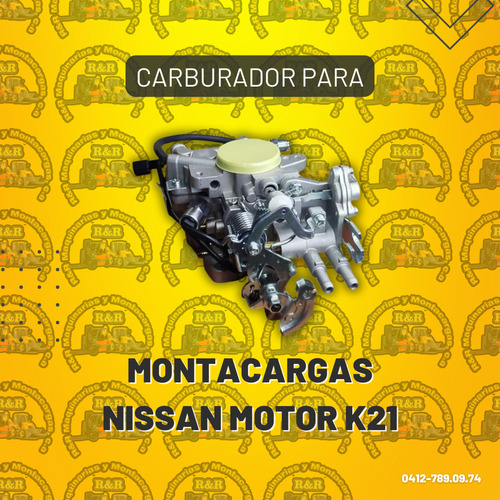 Carburador Para Montacargas Nissan Motor K21