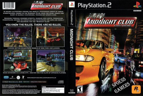 Midnight Club 1 2 3 Ps2 Coleção ( 3 Dvds) Patch Corrida