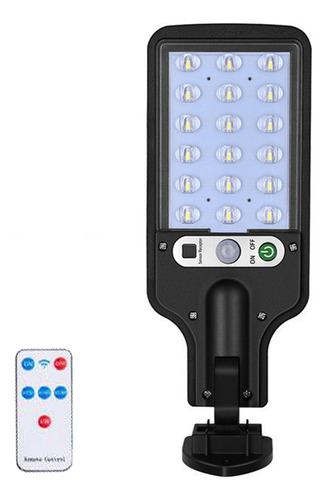 Luz De Calle Solar Led - Sensor De Movimiento, Control Remot