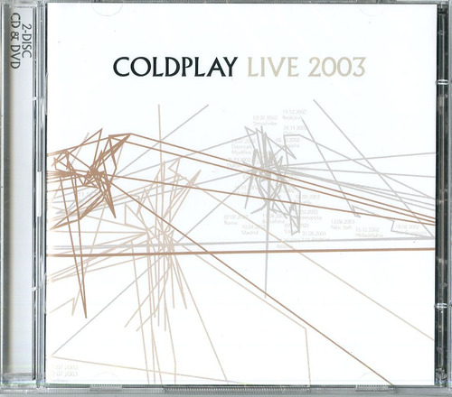 Cd + Dvd Coldplay Live 2003 Importado Nuevo