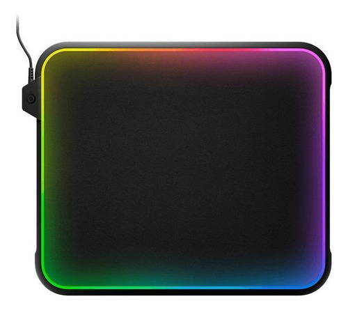 Mouse Pad gamer SteelSeries Prism QCK de tecido e plástico e borracha 292.4mm x 356.7mm x 8.7mm black