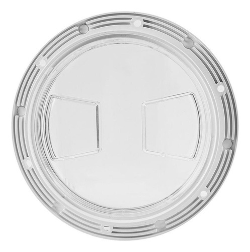 Boat Hatch With 6 Inch O-rings Clear