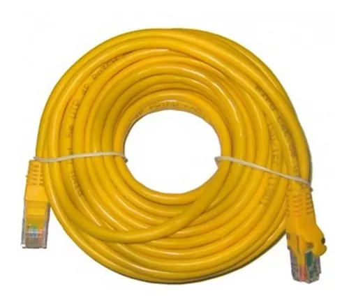 Cable De Red Lan Ethernet Rj45 Utp 20 Metros Mts Armado