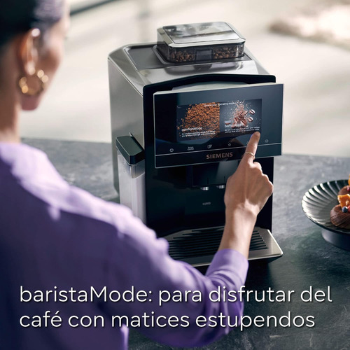 Siemens, Cafetera Superautomática, Eq900, Modo Barista,