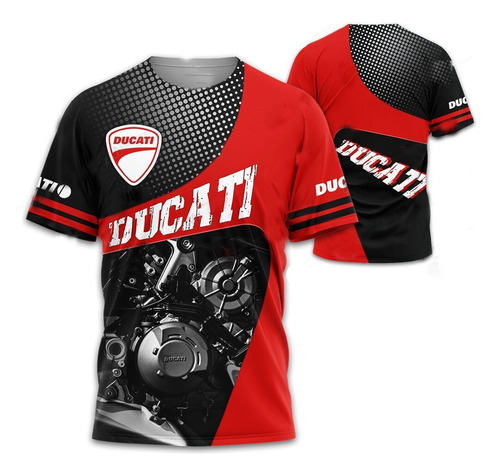 Camisetas Con Estampado Ducati Motorcycle Racing Team