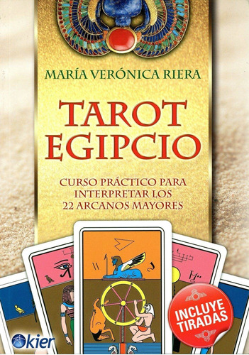 Tarot Egipcio Libro - Maria Veronica Riera - Kier