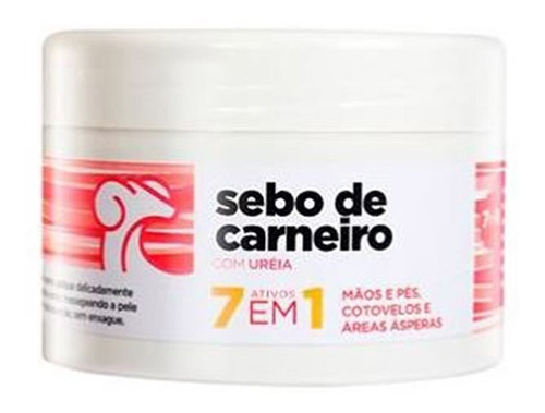 Sebo De Carneiro Com Ureia 7 Ativos Em 1 Corpo Dourado 300g 