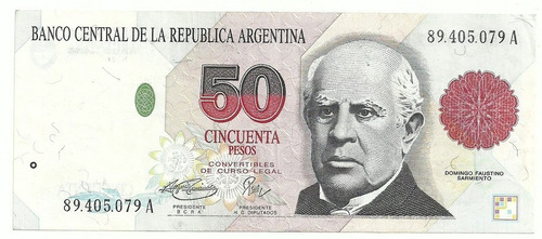 Argentina 50 Pesos Convertibles Mb Bot 3067