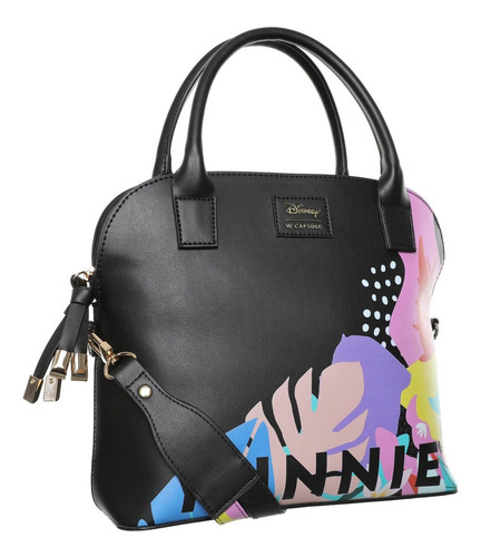 Bolsa Satchel Mickey W Capsule Negro Multi Hbzaccharini4cw