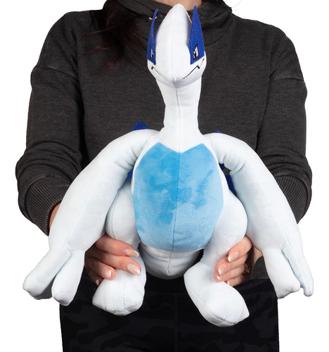 Pokémon - Lugia, pelúcia grande de 12 polegadas com piolhos