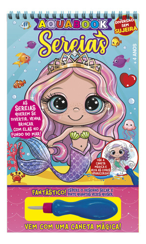 Aquabook Sereias: Aquabook Sereias, De A Online. Editora Online, Capa Mole, Edição 1 Em Português, 2023