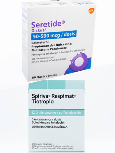 Guía Práctica Seretide Diskus / Spiriva + Envío Gratis