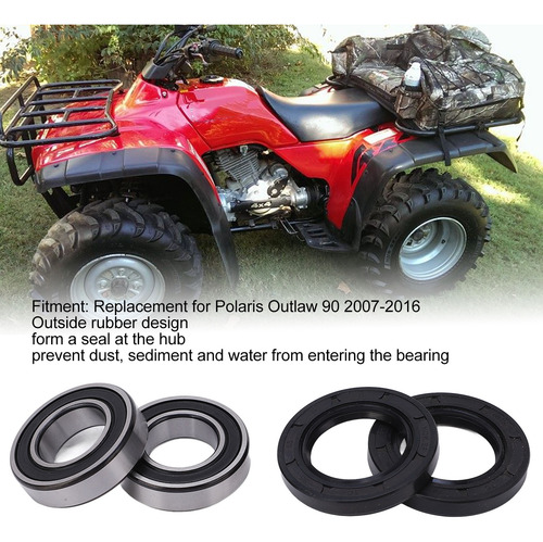 Kit De Rodamientos De Ruedas Atv, Rodamientos De Eje Trasero
