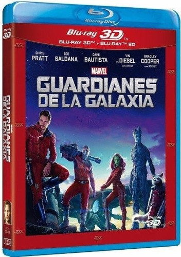 Guardianes De La Galaxia Blu Ray 3d Marvel
