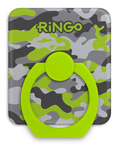 Anillo Ringo 360 Soporte Escritorio Celular Tablet Lime Camo