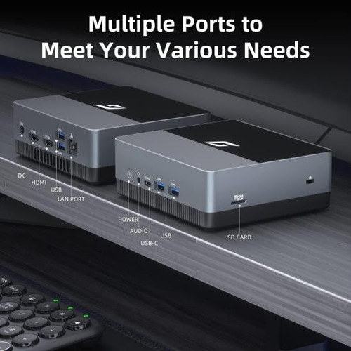 Minipc Cybergeek Nano J1 Linux, Intel N5095a De Cuatro Núcle