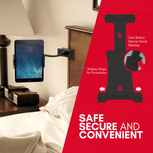 Soporte Para Tableta Y Clip Para Teléfono Con Cuello De Cisn