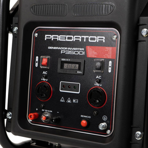 Generador Predator Inverter 3500w 110v/60hz 7 Hp - P3500i
