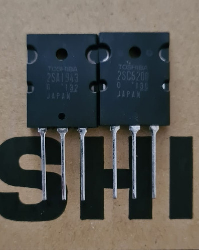 50 Pares Transistor Toshiba 2sc5200 / 2sa1943