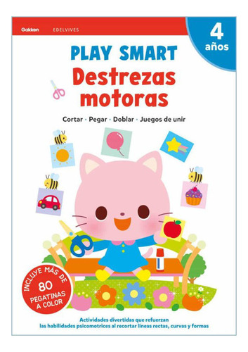 Destrezas Motoras (4 Años), De Vv. Aa.. Editorial Edelvives, Tapa Blanda En Español