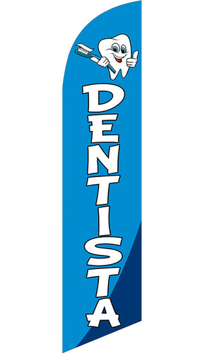 Bandera Publicitaria Dentista # 78b Solo Bandera
