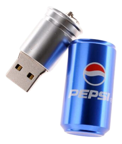 Pendrive De Metal En Forma De Lata De Pepsi 32gb Usb 3.0