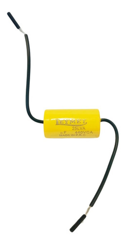 Capacitor Caramelo Permanente Para Ventilador 1 Mf Pack X5