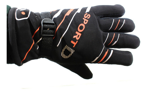 Imagen 2 de 7 de Guantes Para Moto Motocicleta Contra Invierno Frio Negro
