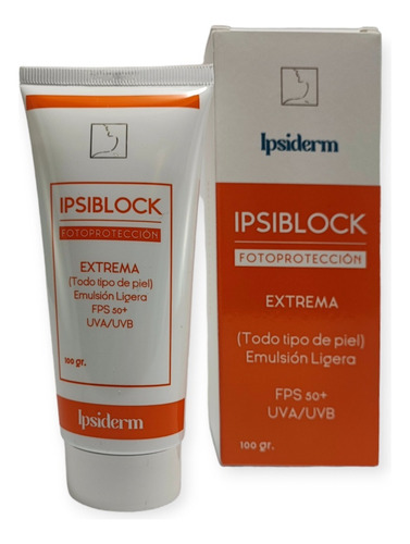 Ipsiblock Extrema Protector Solar Fps 50+ Uva/uvb 100 Gr