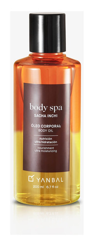 Oleo Trifasico Sacha Inchi Body Spa Yan - mL a $274