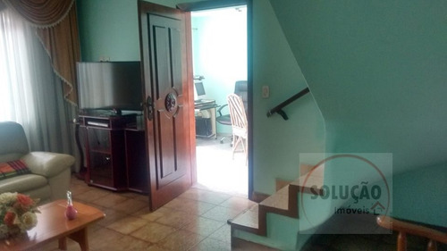 Imagem 6 de 17 de Sobrado A Venda No Bairro Vila Palmares Em Santo André - - 555-1