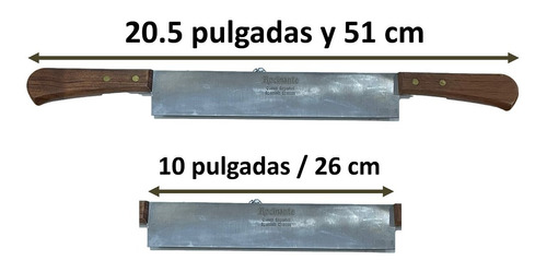 Imagen 1 de 6 de Cuchillo Doble Mango 20.5  Pulgadas (51 Cm) Cuchillo Español