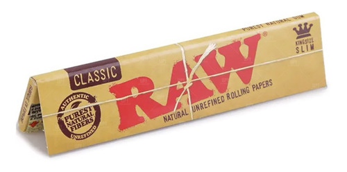 Imagen 2 de 10 de Papel Para Armar Sedas Raw Ks Con Filtros Tips Cone - Up