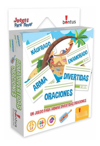 Juego De Mesa Cartas Arma Oraciones Juego Viaje Bontus 524