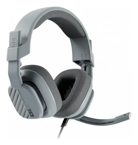Fones de ouvido Astro A10 Ps5 Xbox Pc 3.5 cinza claro para jogadores