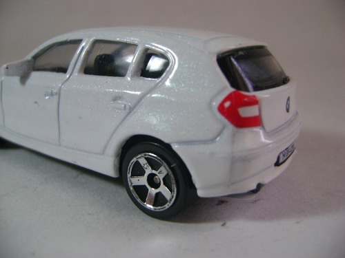 Imagen 8 de 10 de Nico Bmw Serie 1 Blanco Majorette Escala 1/58 (mjr 14)