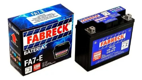 Bateria Fabreck Yb7b-b Xt225 Cbx200 Strada Xr200 Nx200