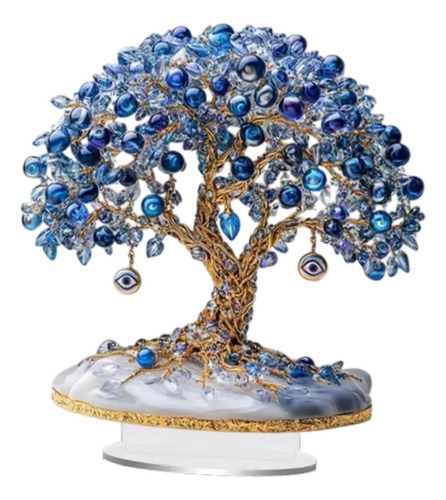 Ornamento De Escritorio De Acrílico 2d Con Base De Estilo E