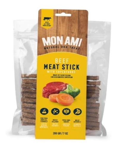 Mon Ami Beef Meat Stick X400gr . Fdm