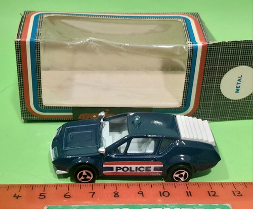 Majorette 1/64 Alpine A310 Police . France/ Argent Sin Usar 