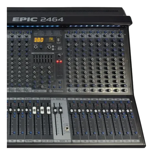 Mesa De Som 24 Canais Waldman Epic-2464 | Parcelamento sem juros