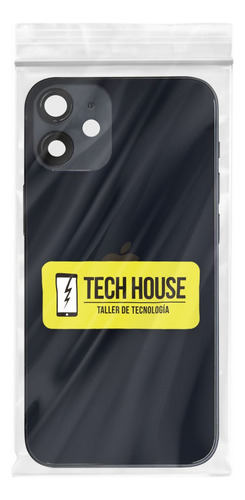Carcasa Chasis +flexores Compatible Con Iphone 12 Mini A2399 Negro