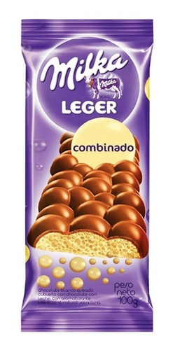  Chocolate  Milka Leger 100grs -  La Golosineria