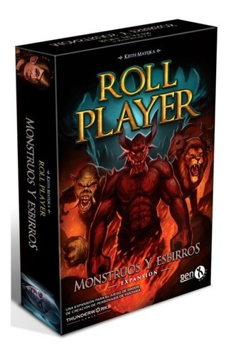 Roll Player: Monstruos Y Esbirros Juego De Mesa En Español