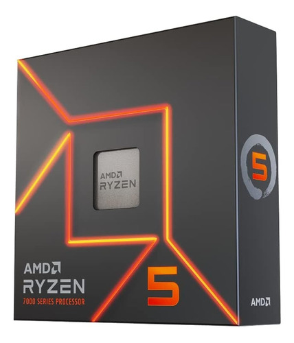 Procesador De Escritorio Desbloqueado Amd Ryzen 5 7600x De 6