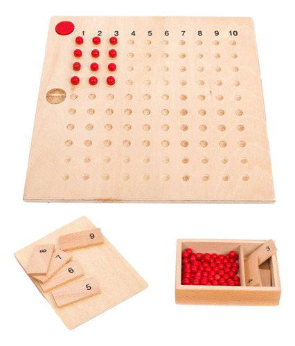Tableros De Matemáticas Montessori, Multiplicación