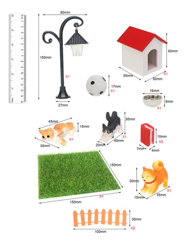 Accesorios De Casa De Muñecas En Miniatura Escena De